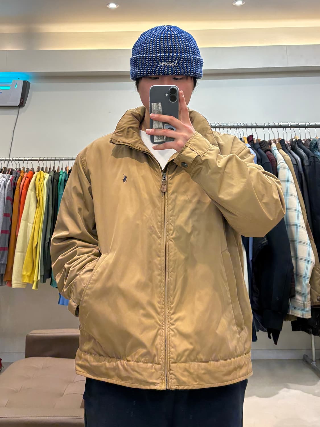 폴로 랄프로렌 기모 나일론 페리자켓 상품이미지9