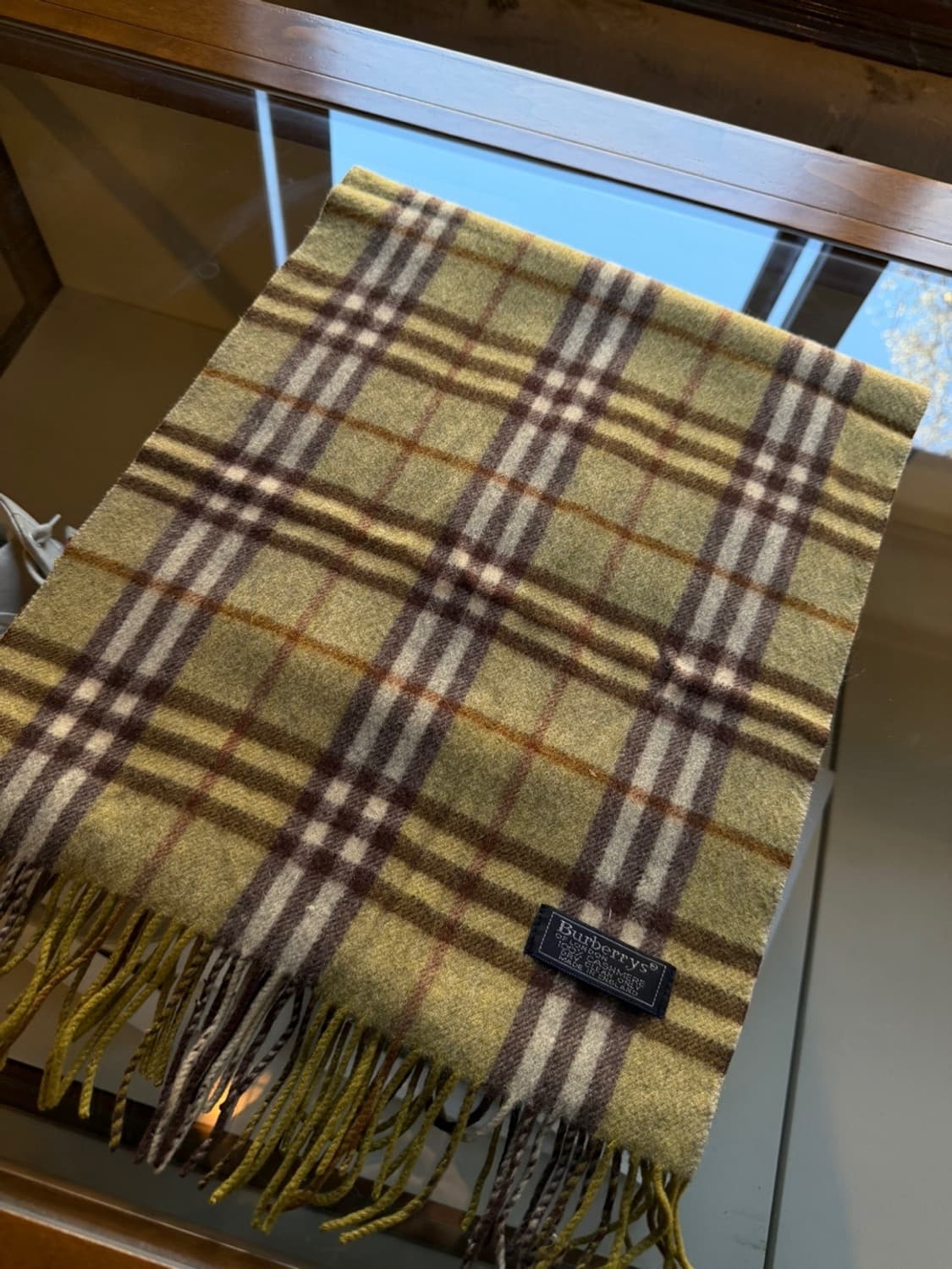 이태리 메이드 노바체크 램스울 머플러 상품이미지10