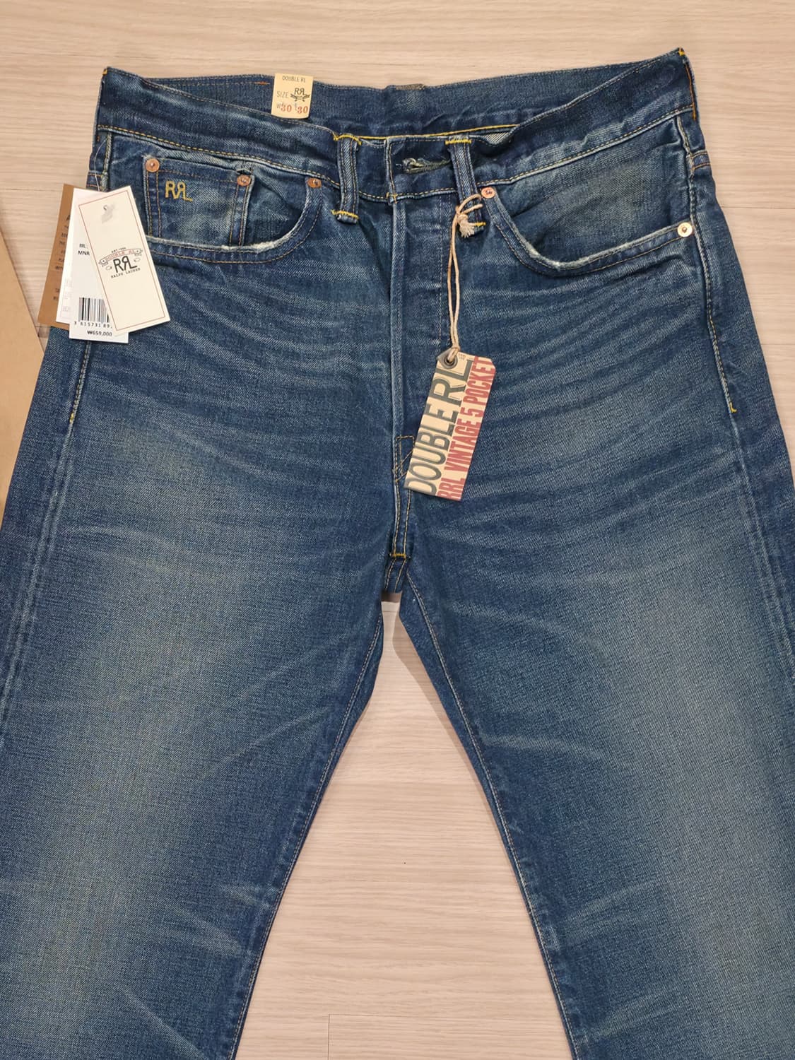 [새상품] RRL 더블알엘 빈티지5포켓 그랜드폴스 30x30 상품이미지2