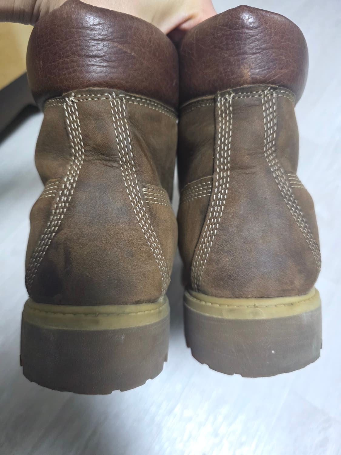 팀버랜드 6인치 프리미엄 브라운 부츠 8W 상품이미지6