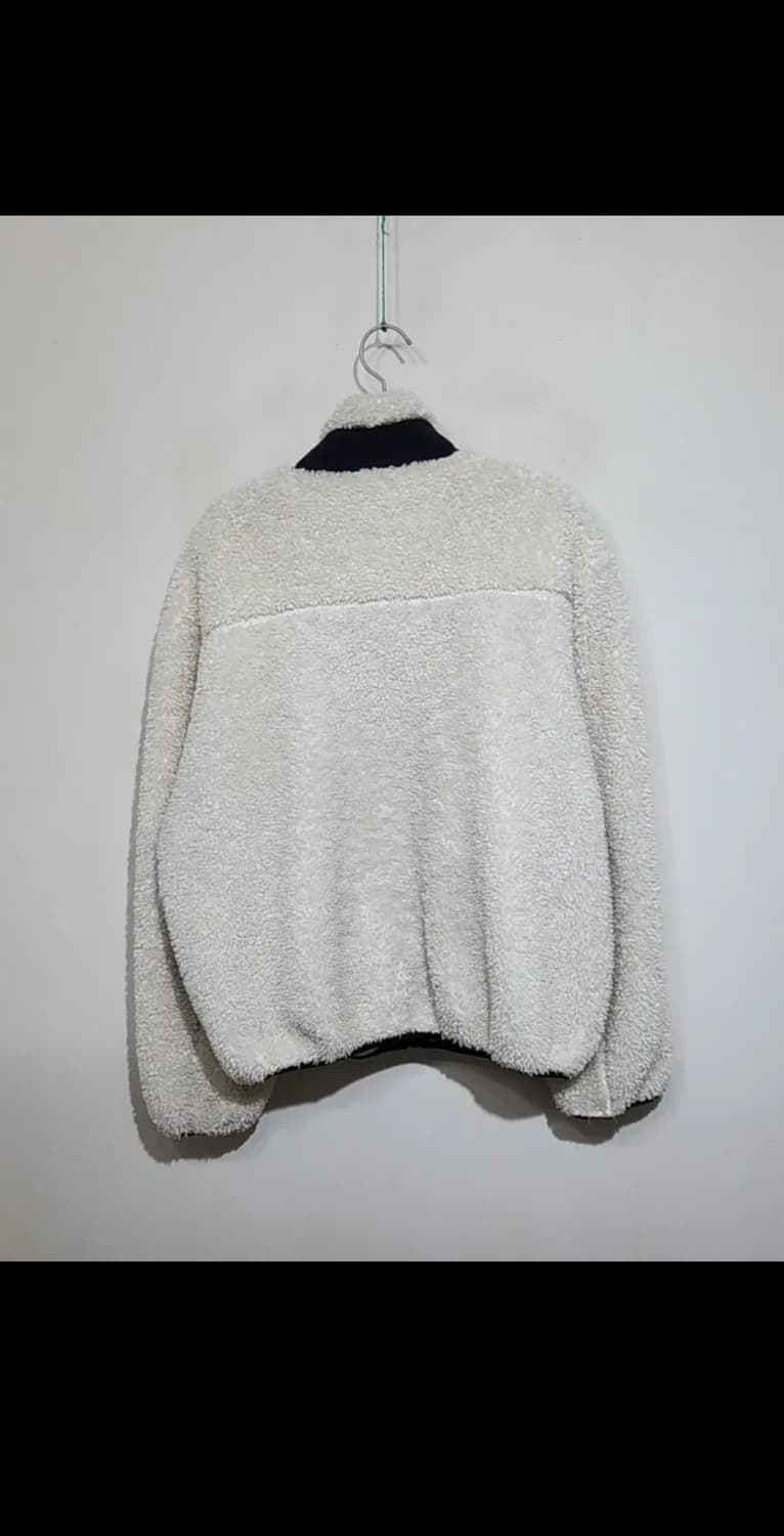 (100) 네파 플리스 점퍼 화이트 뽀글이 후리스 자켓  상품이미지6