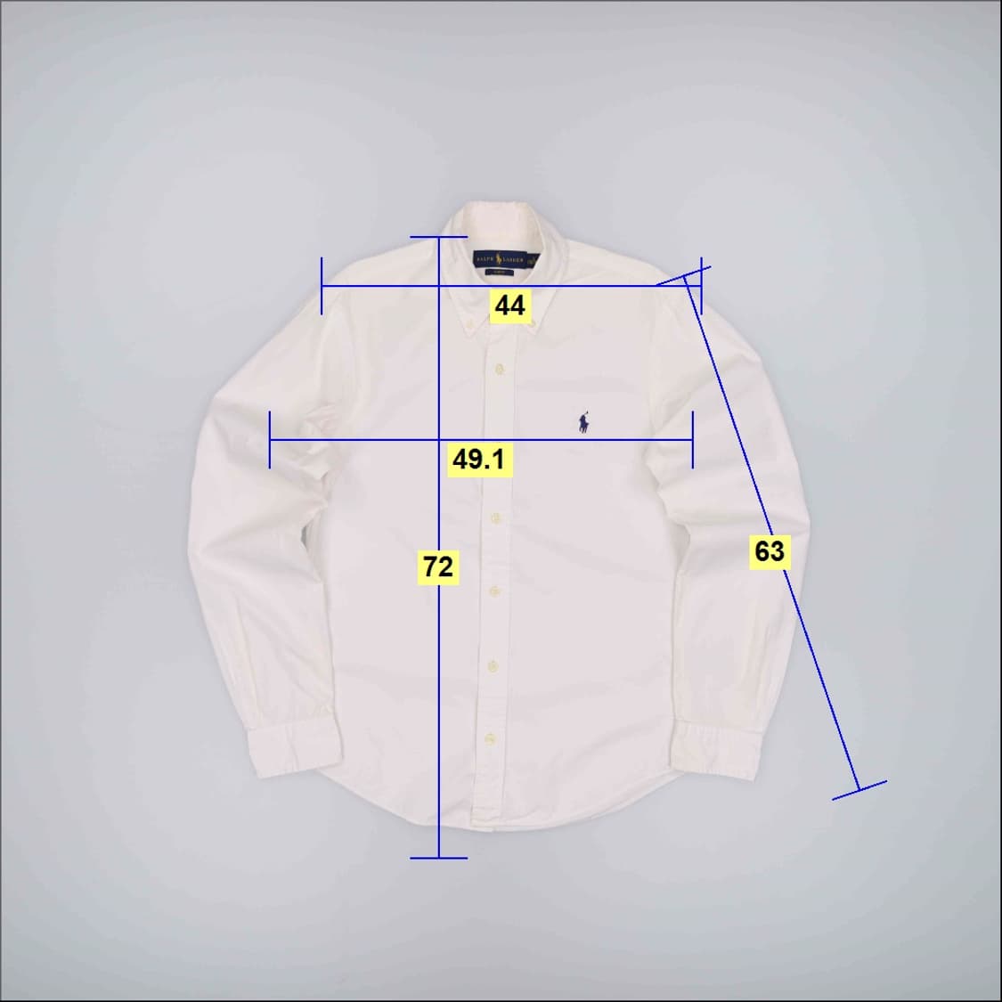 S 폴로 랄프로렌 슬림핏 옥스포드 셔츠 남방 4283 상품이미지8