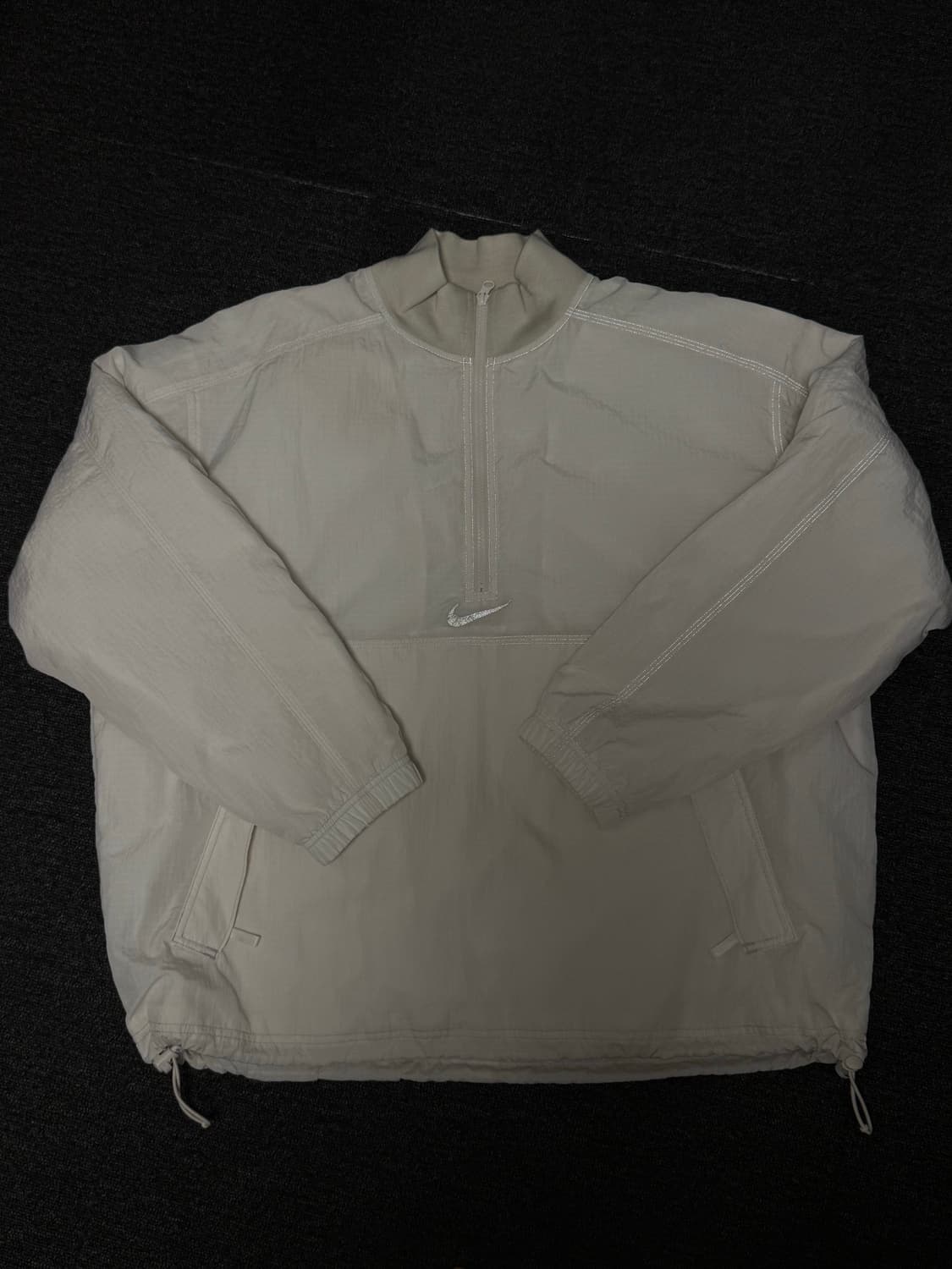 [L] 슈프림 x 나이키 립스탑 풀오버 화이트 - 24SS 상품이미지1