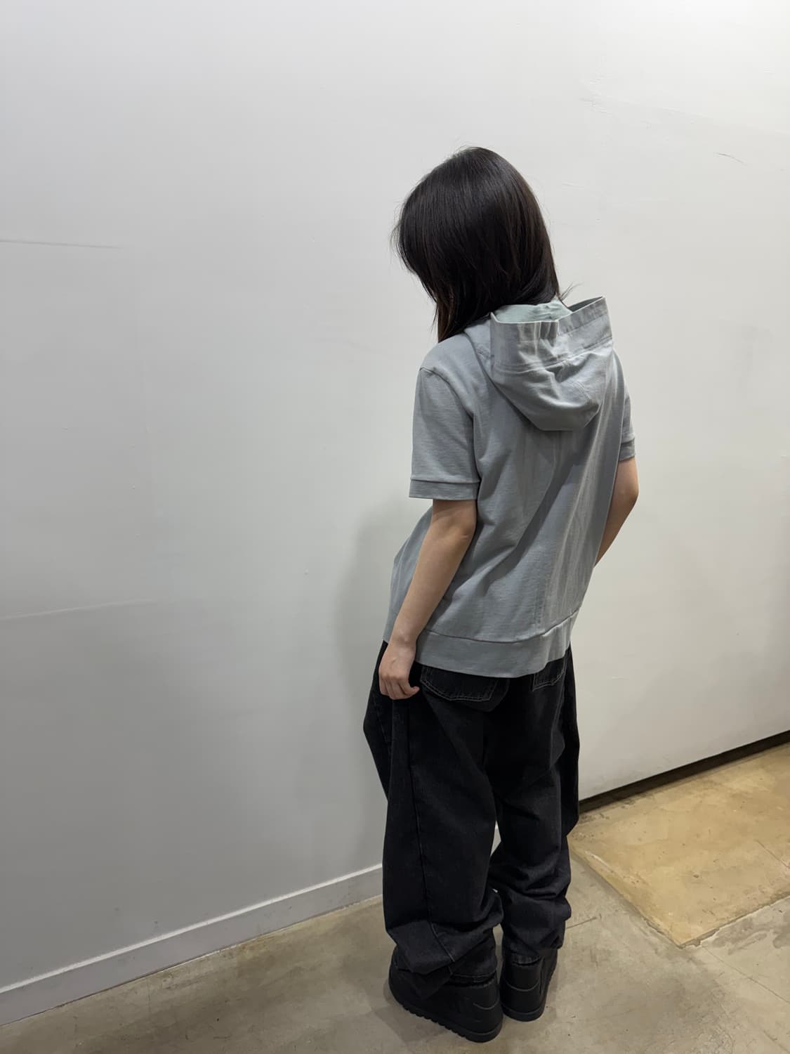 질 샌더 반팔 후드집업 자켓 상품이미지8