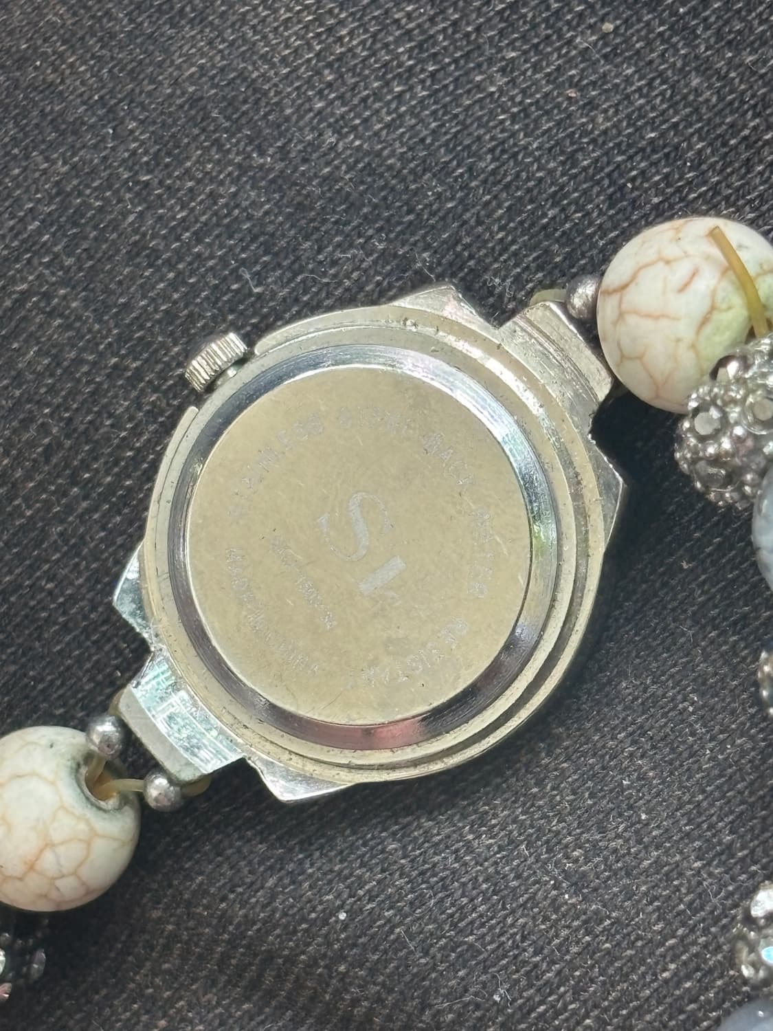 vintage SI beads charm bracelet watch 상품이미지4