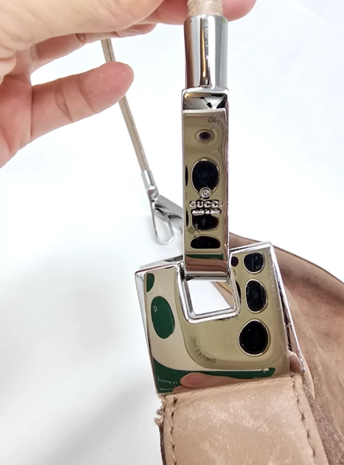 정품 구찌 스웨이드 호보백 가방 상품이미지8