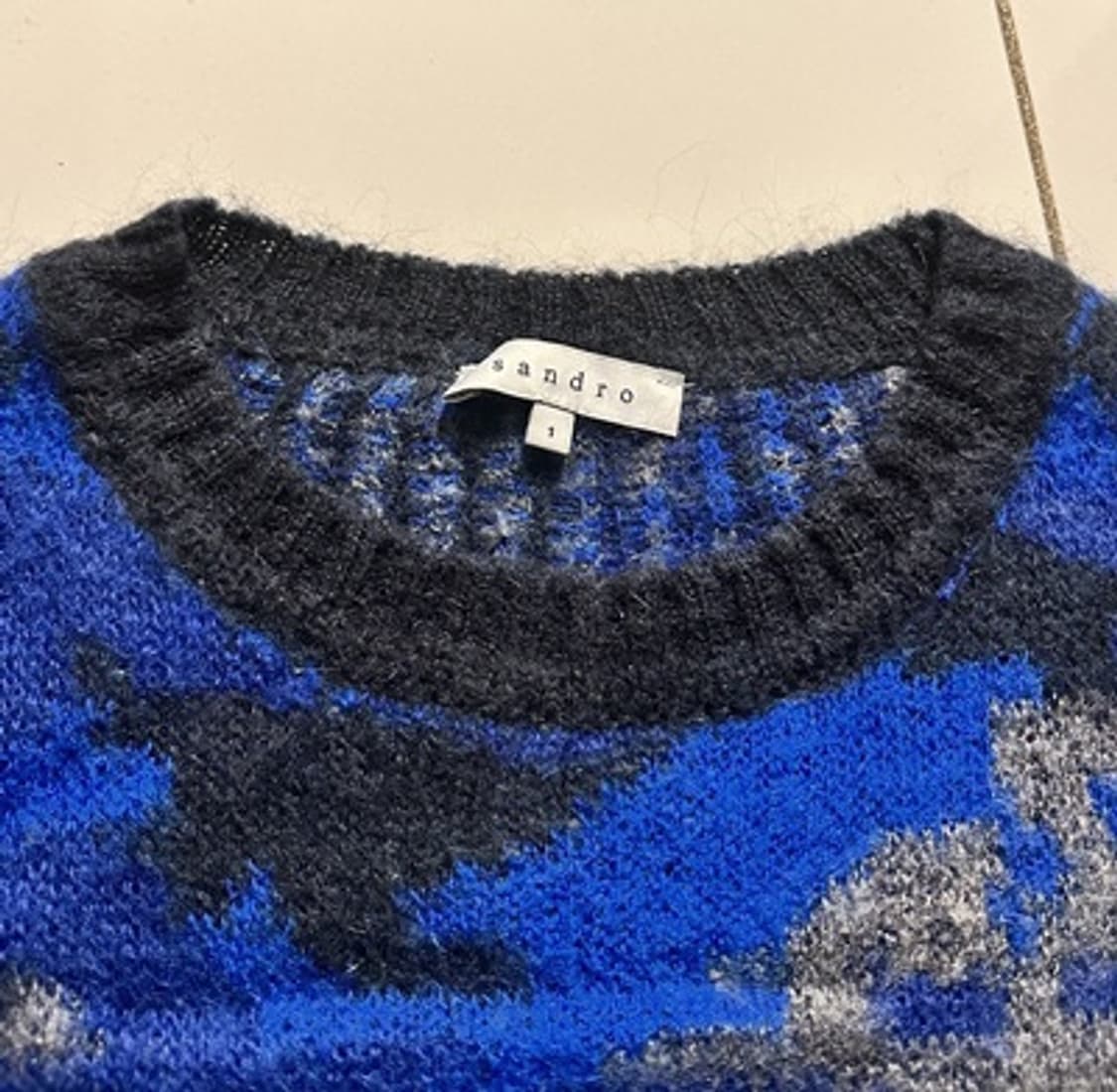 산드로 모헤어 카모니트 상품이미지4