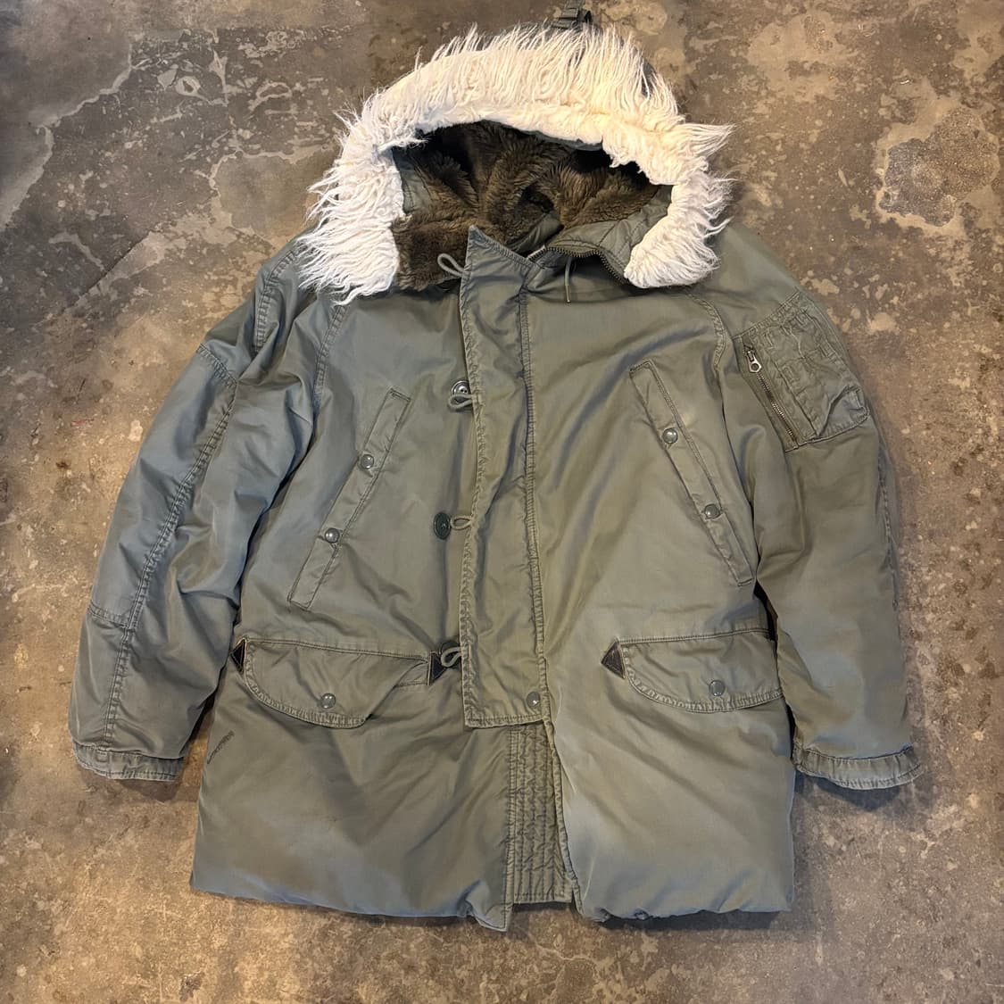 80~90년대 미군 n3b 콜드웨더 파카 상품이미지1