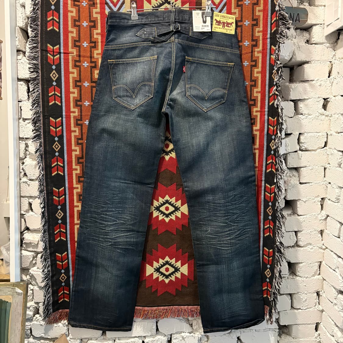 새상품)리바이스 503 Loose Fit 워싱 데님팬츠 상품이미지1