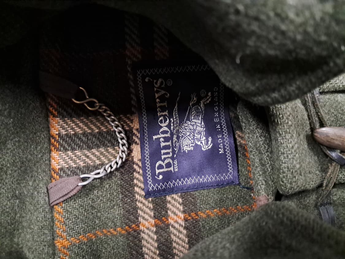 버버리90s아카이브떡복이코트 상품이미지2