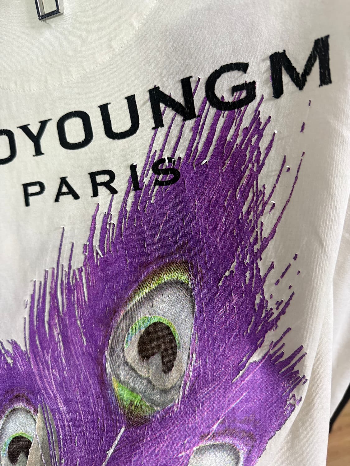 우영미 WOOYOUNGMI 프린팅 반팔 티셔츠 상품이미지6