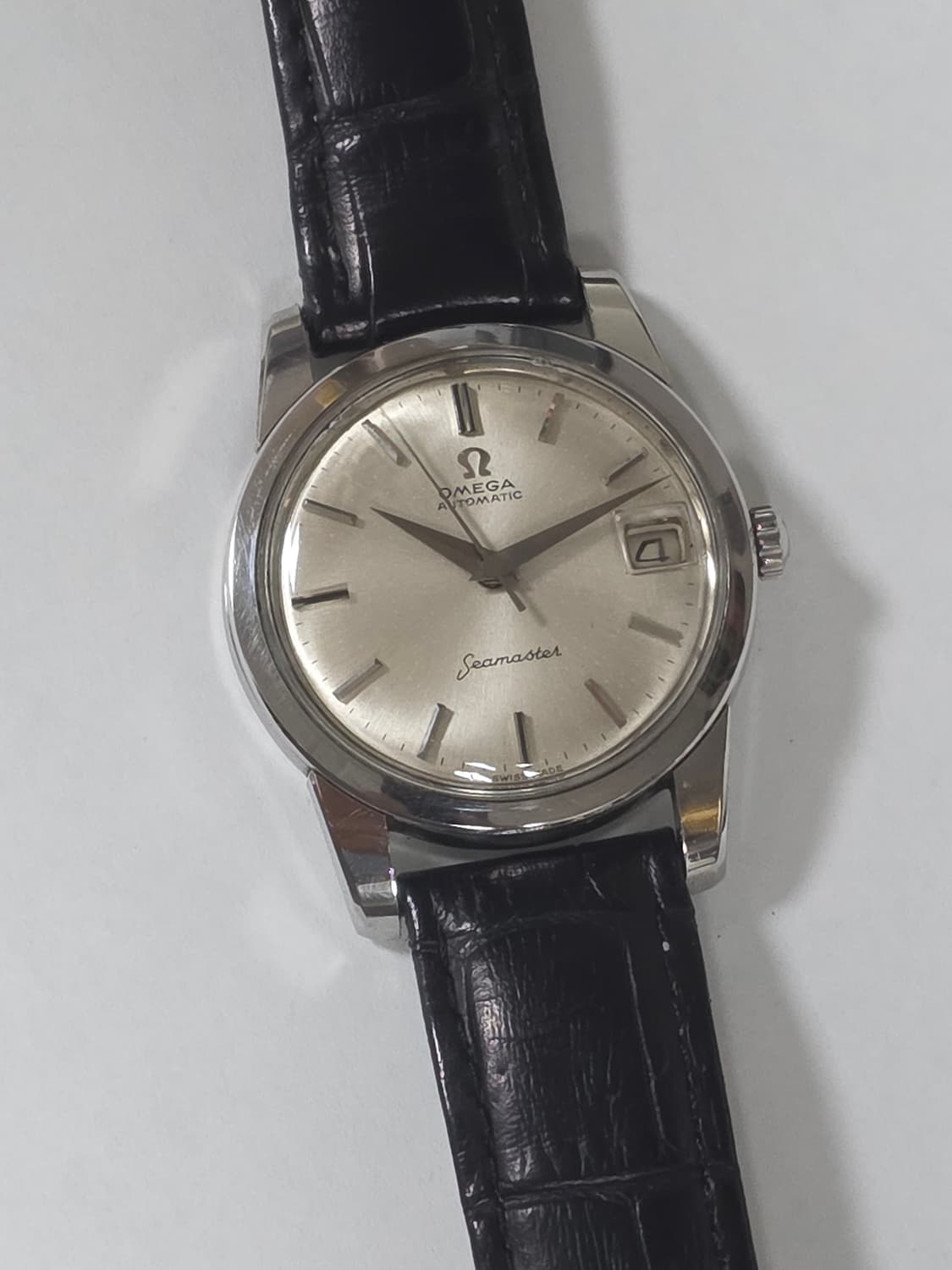 OMEGA 정품 오메가 빈티지 시계 씨마스터 자동36mm 쪽바늘 오버홀  상품이미지1