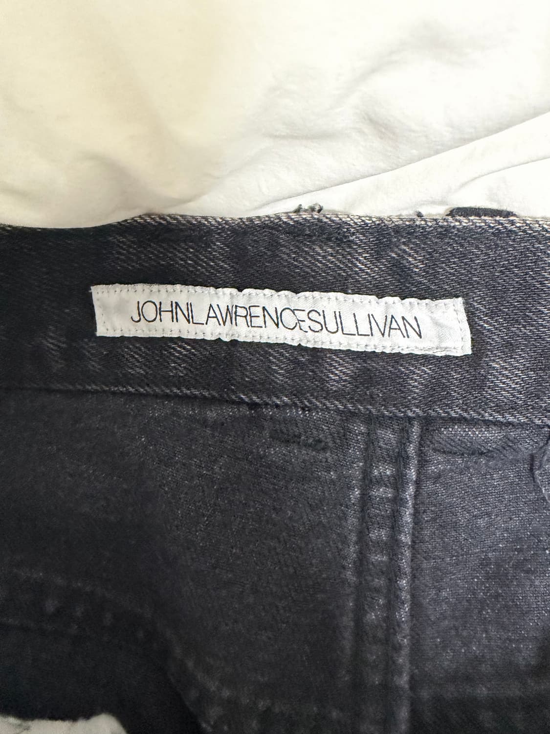 존 로렌스 설리반 블랙 데님 팬츠 상품이미지2