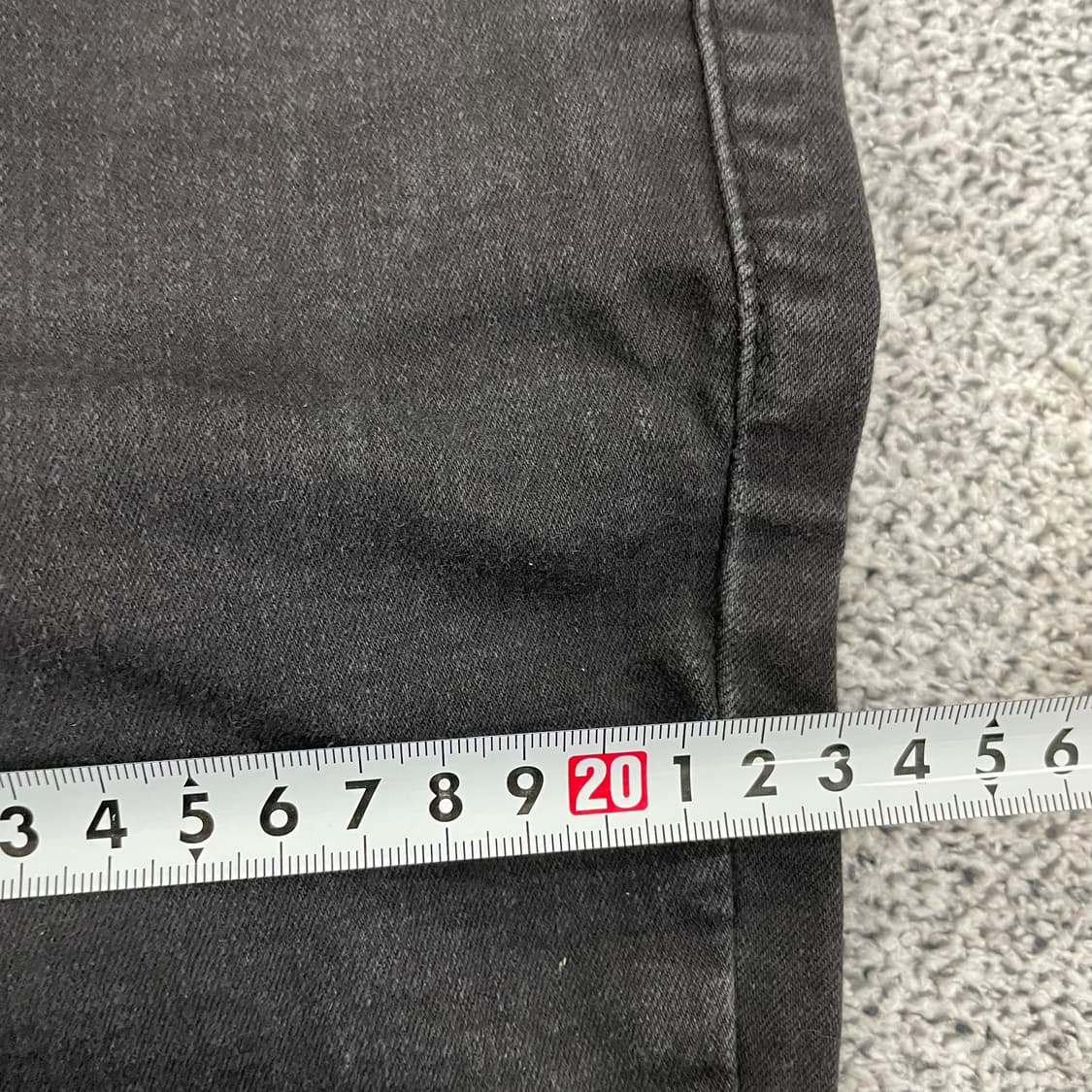 [28] 게스 일자핏 블랙진 데님팬츠 1209EB2 상품이미지7