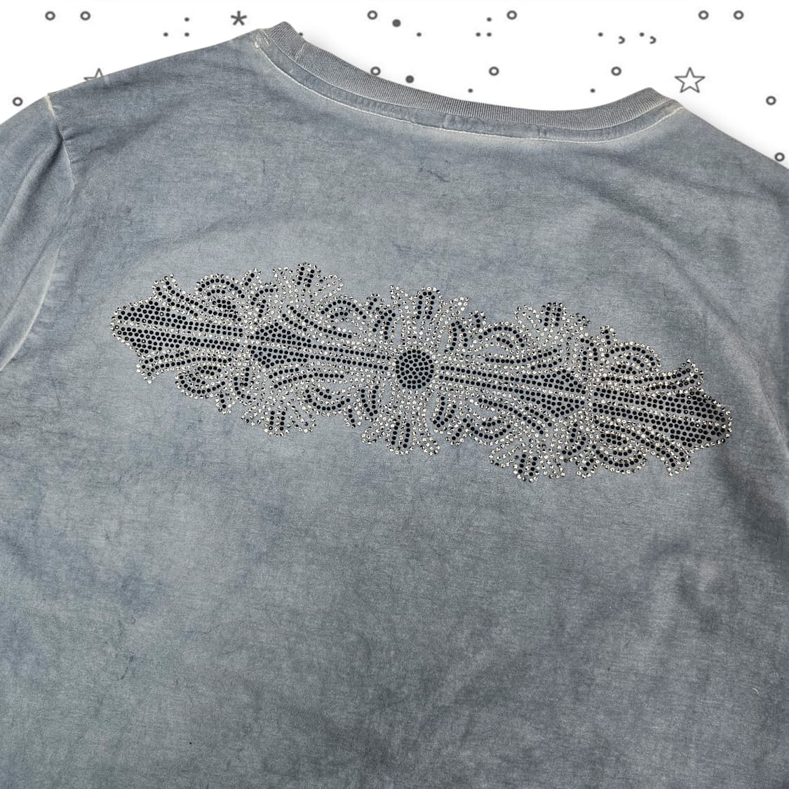 F VTG 빈티지 다잉 크로스 반팔 티셔츠 상품이미지5