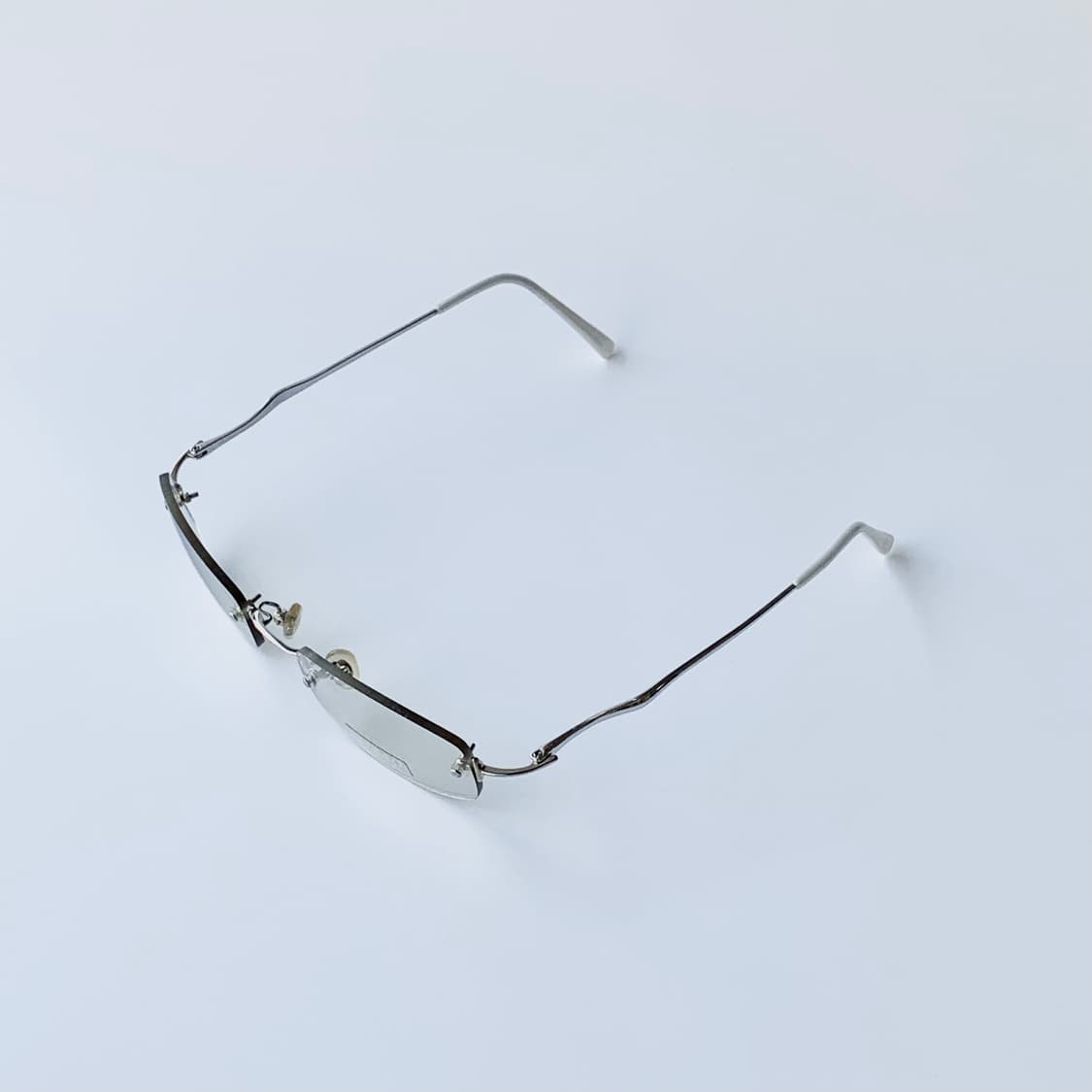 808 데드스탁 픽키 무테 초경량 스퀘어 빈티지안경 상품이미지3