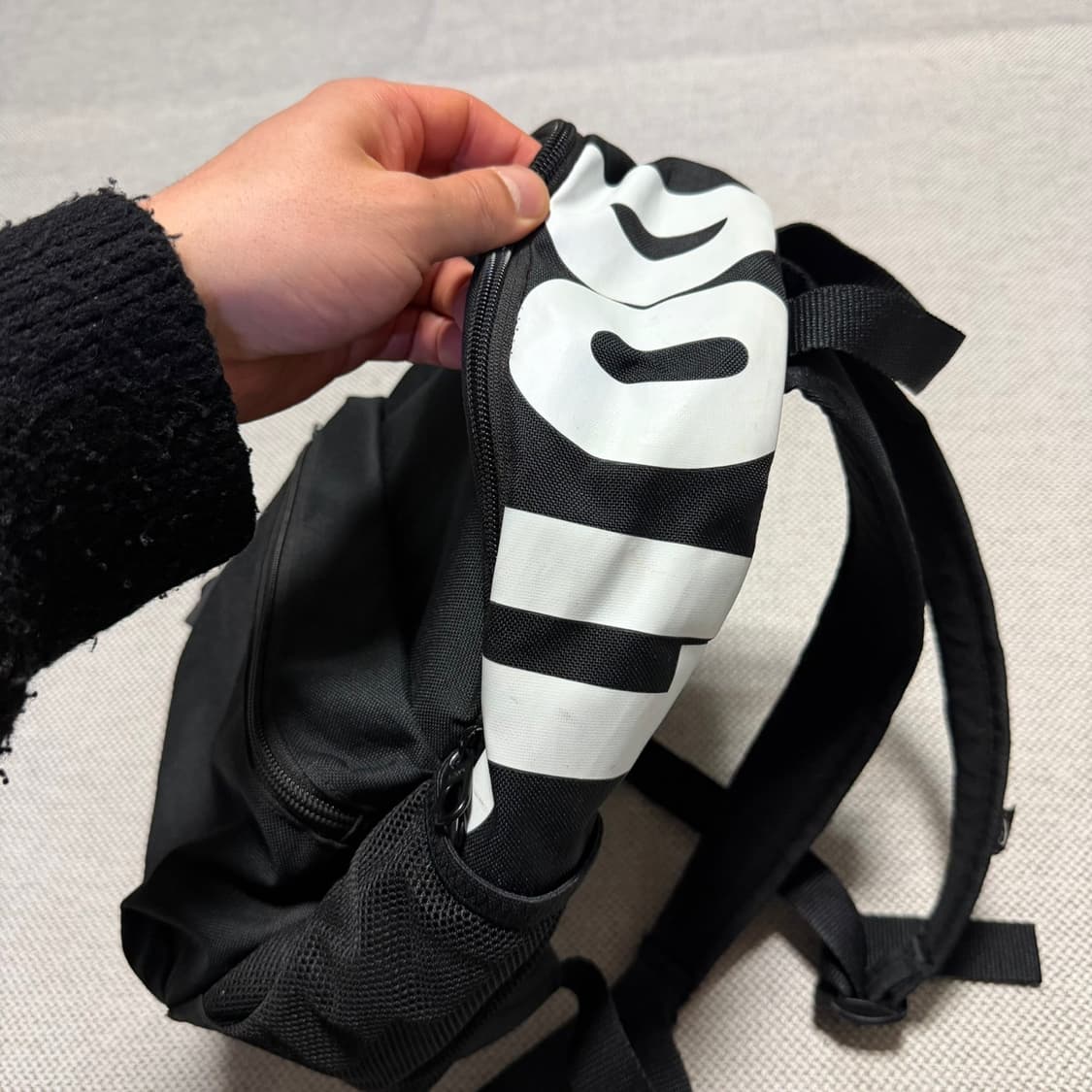 나이키 JUST DO IT 블랙 미니 백팩 상품이미지4