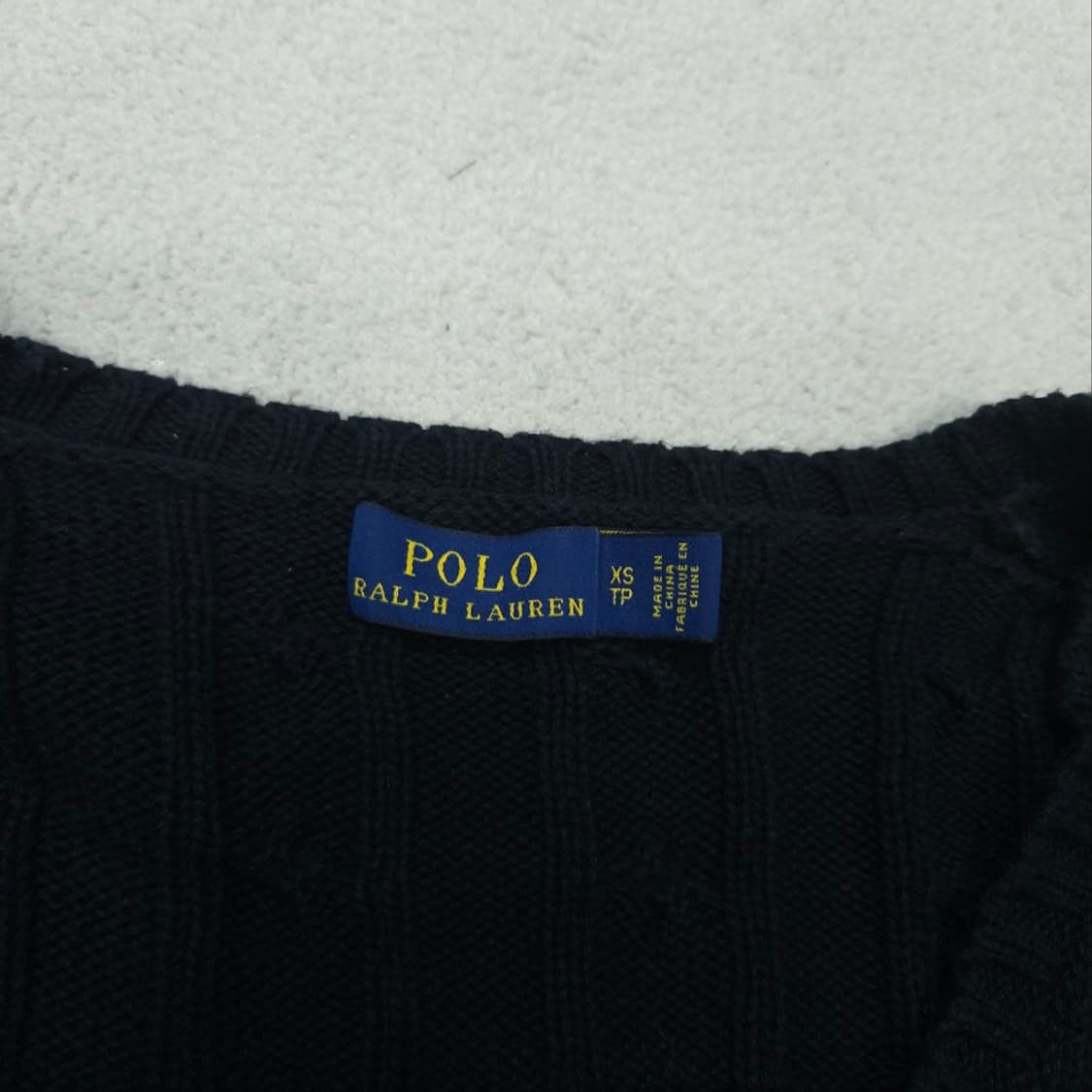 폴로 랄프 로렌 신형 여성 케이블 니트 XS 상품이미지5