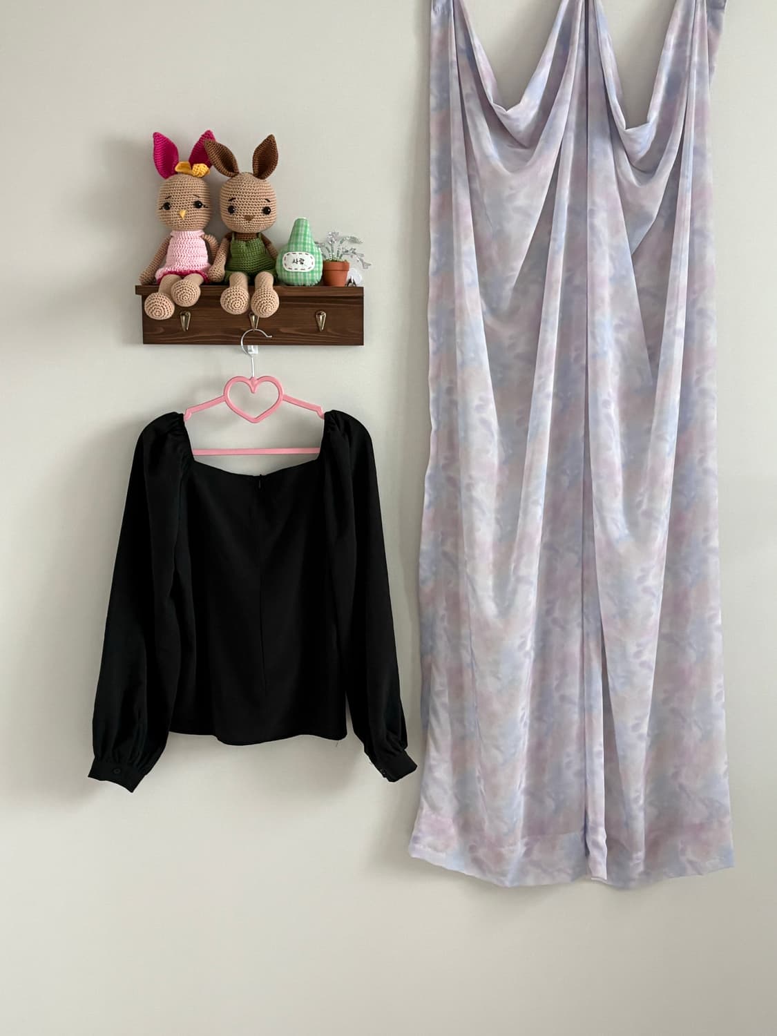 블랙 블라우스 상품이미지2