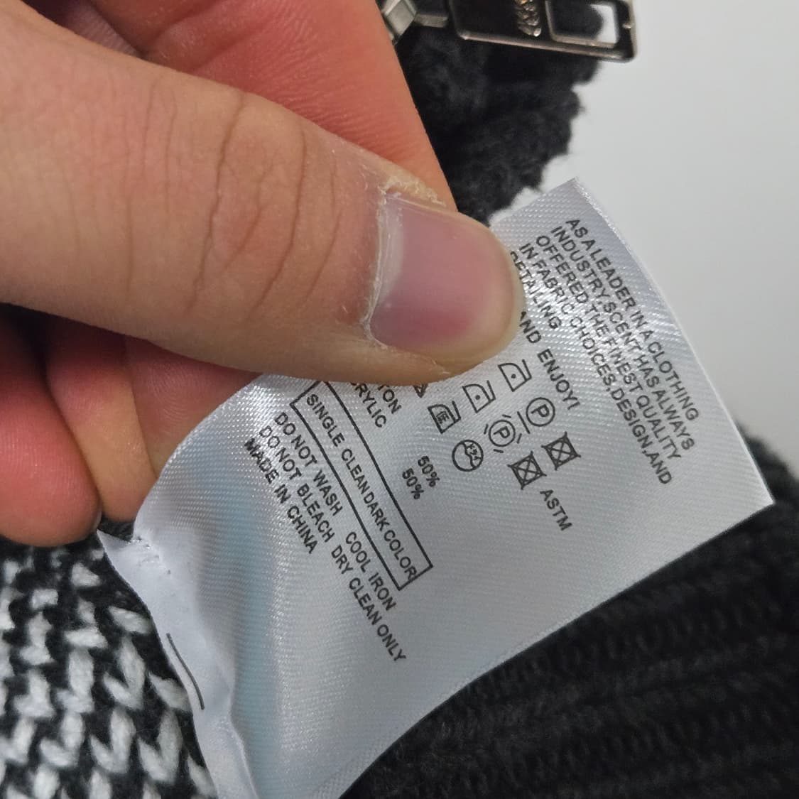 굿라이프웍스 노르딕 코튼 니트집업 /남성 가디건 남자 가디건  상품이미지5