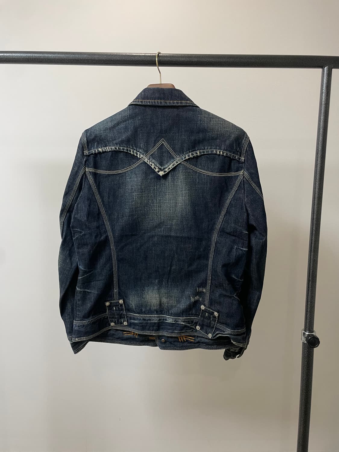 (100) TBJ 락시크 워싱 데님자켓 상품이미지3
