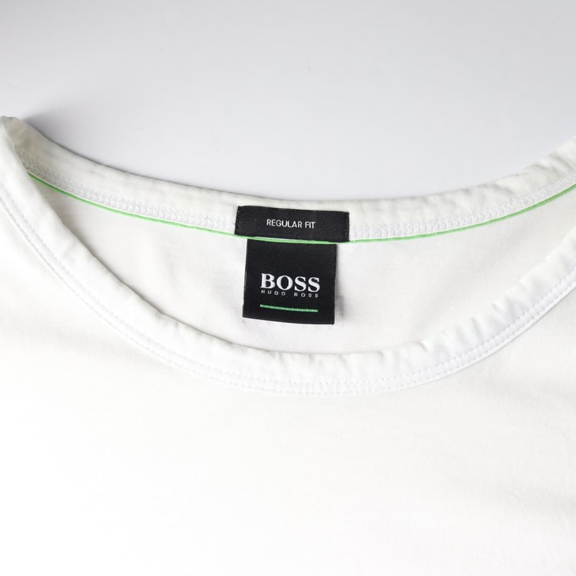 휴고보스 BOSS 그래픽 로고 코튼 반팔 티셔츠 XL 상품이미지5