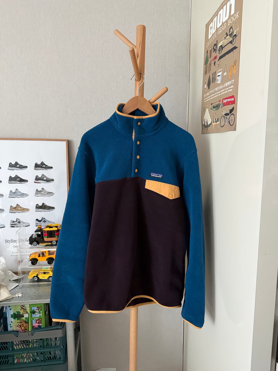 새상품) patagonia Synchilla Obsidian Plum S 상품이미지1