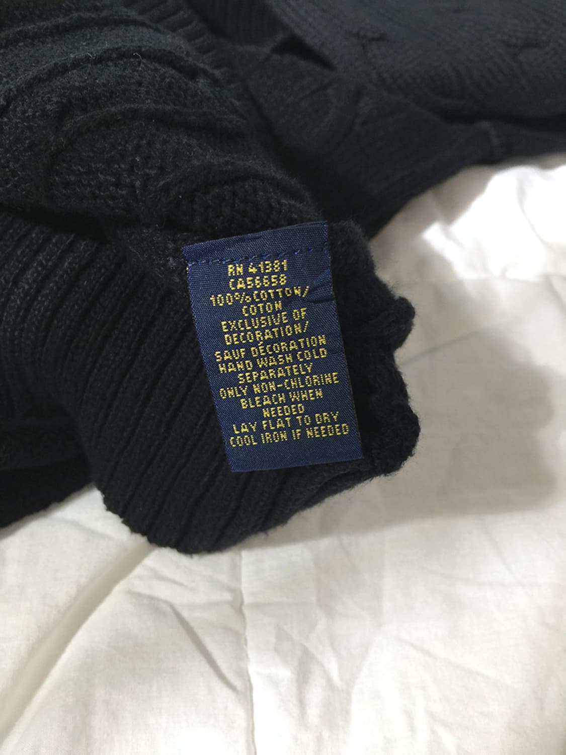 (MAN) 폴로랄프로렌 니트 스웨터 XL 상품이미지6