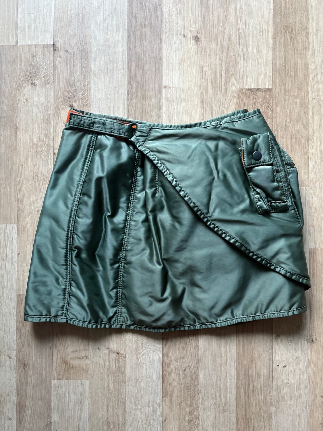 포터 x 빔즈보이 탱커 랩 스커트 상품이미지2