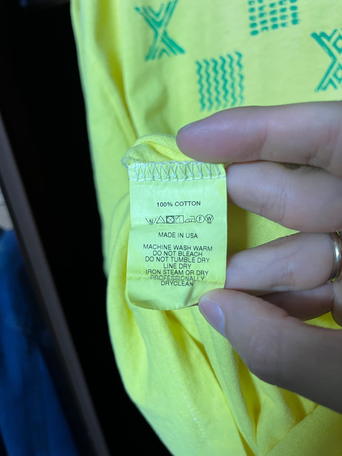 Engineered Garments printed cross crew T 상품이미지10