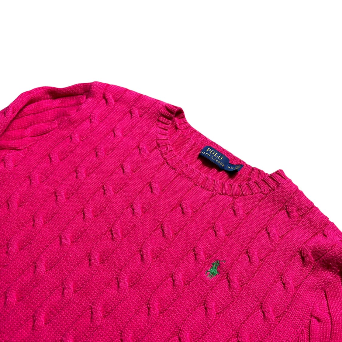 폴로 여성용 꽈배기 니트 상품이미지2