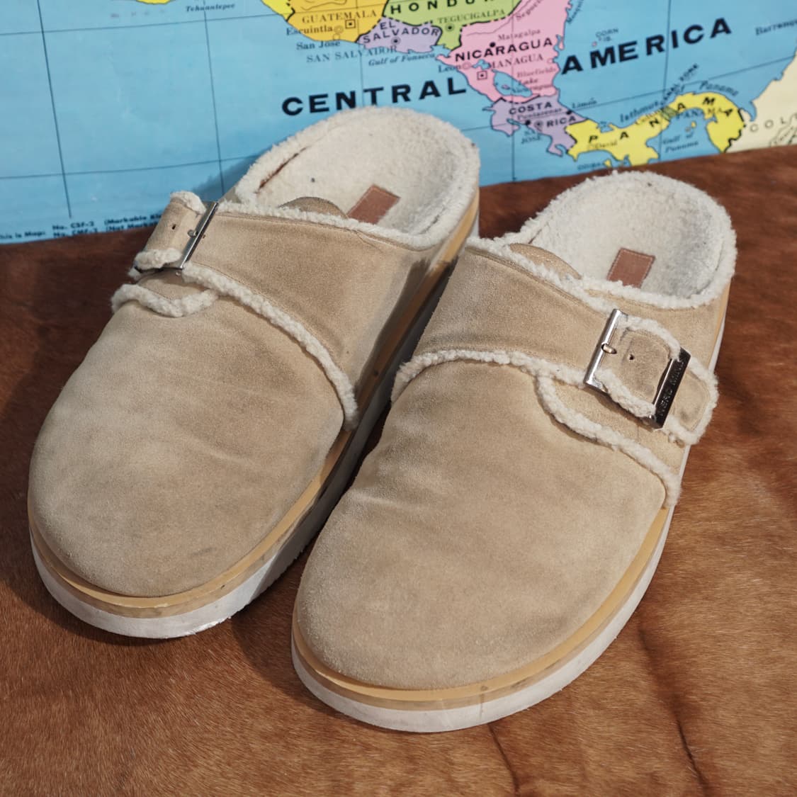 너드 마인드 Japan 시어링 뮬 샌들 상품이미지3