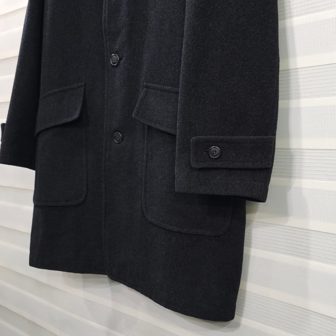MONTEVISO ITALY 캐시미어 울 혼용 코트- L 상품이미지3
