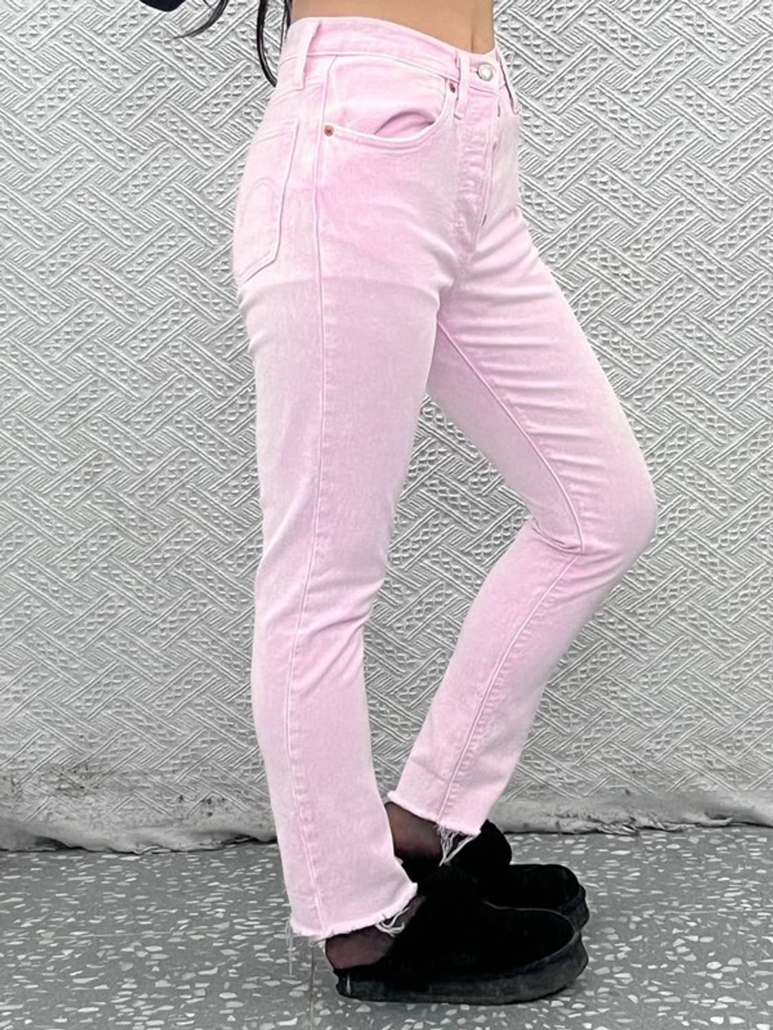 리바이스 501 화이트탭 딸기우유 데님 청바지 28인치 C08113 상품이미지1