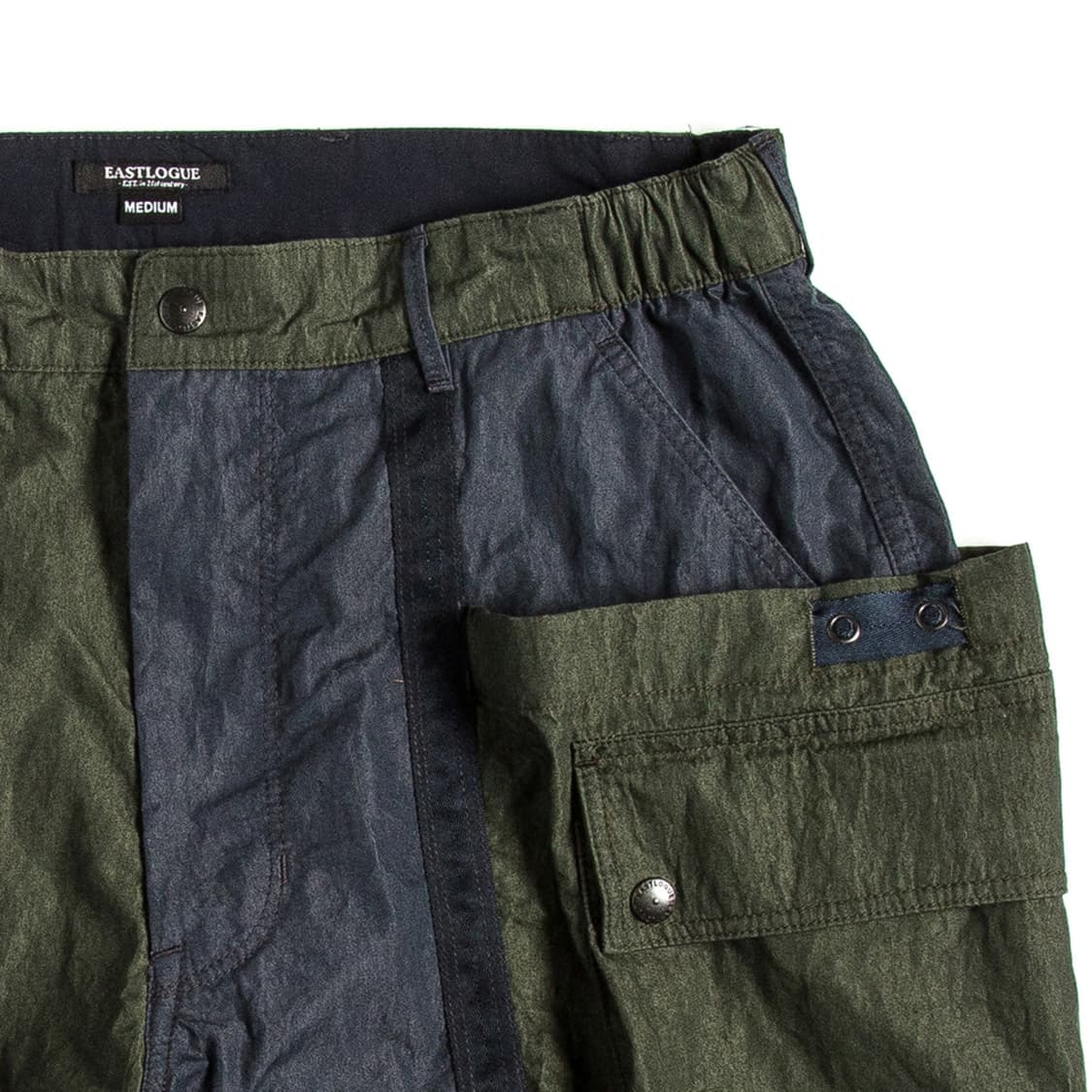 이스트로그 wagon short navy&olive 반바지 상품이미지3
