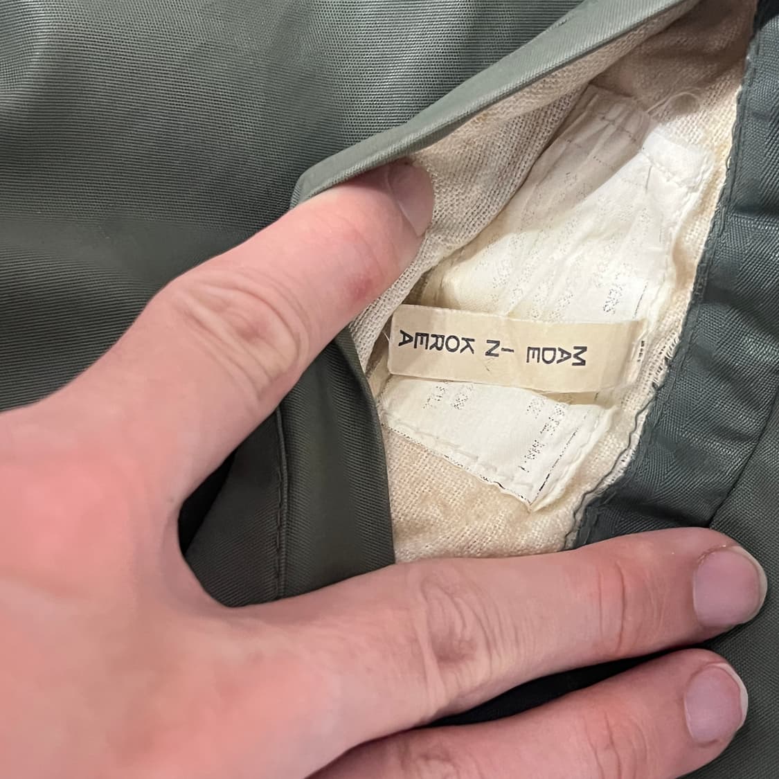 1980s 빈티지 MA-1 올리브 (Large) 상품이미지5