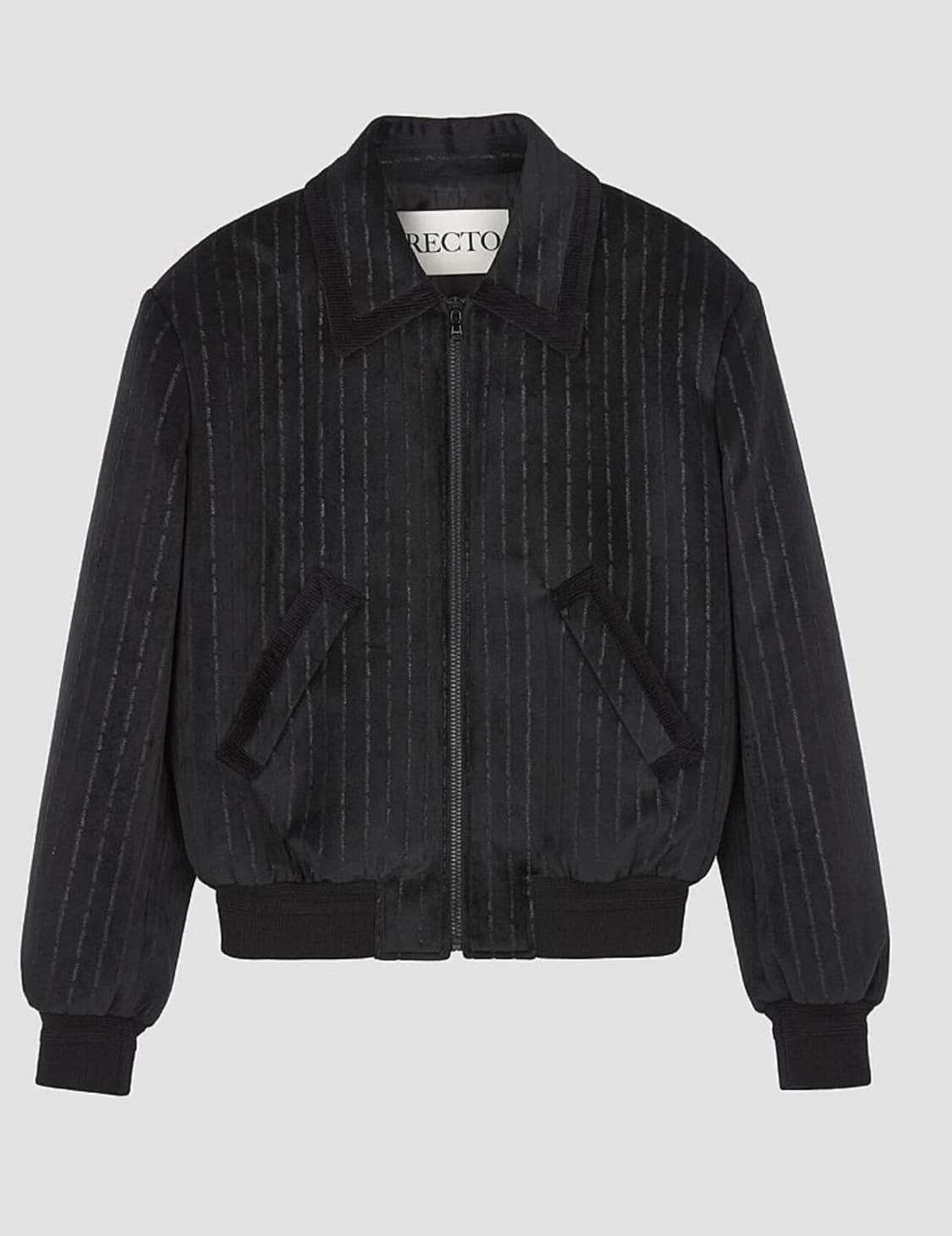 렉토 콘스라스트 벨벳 점퍼 L 상품이미지1