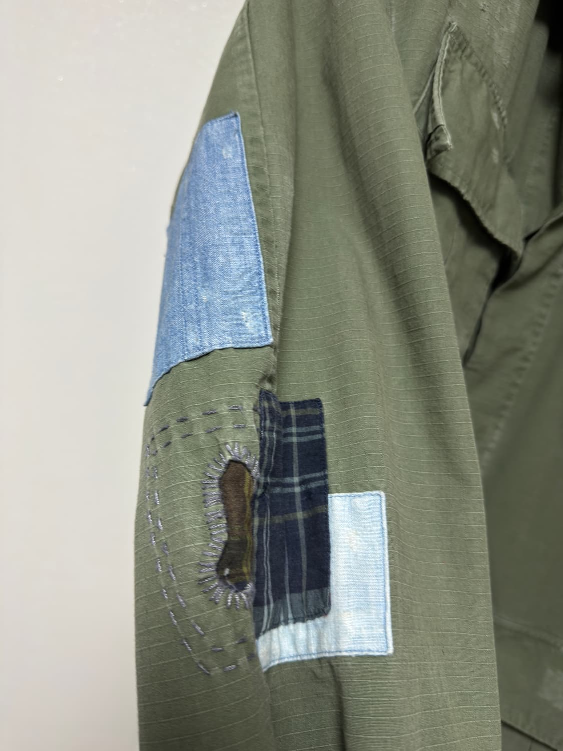 폴로 패치워크 정글 퍼티그 자켓 M 상품이미지4