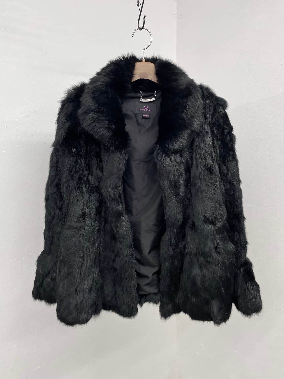 블랙 렉스 폭스 퍼자켓  상품이미지4