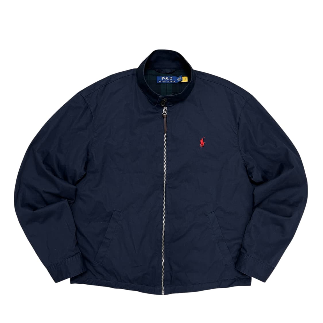 폴로 QR라벨 네이비 바라쿠타 자켓(M) 상품이미지1
