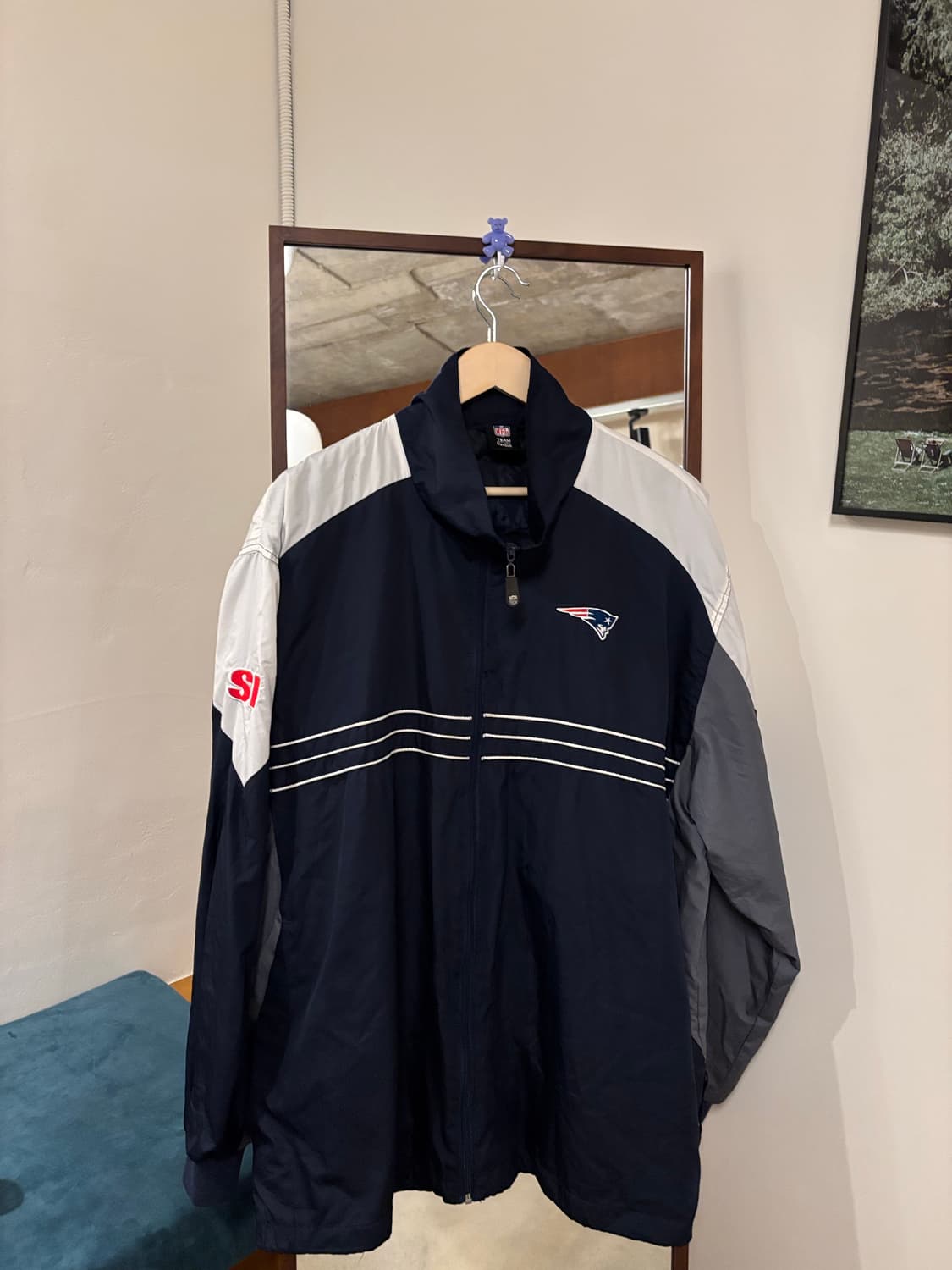 NFL 뉴잉글랜드 패트리어츠 바람막이 자켓 상품이미지1