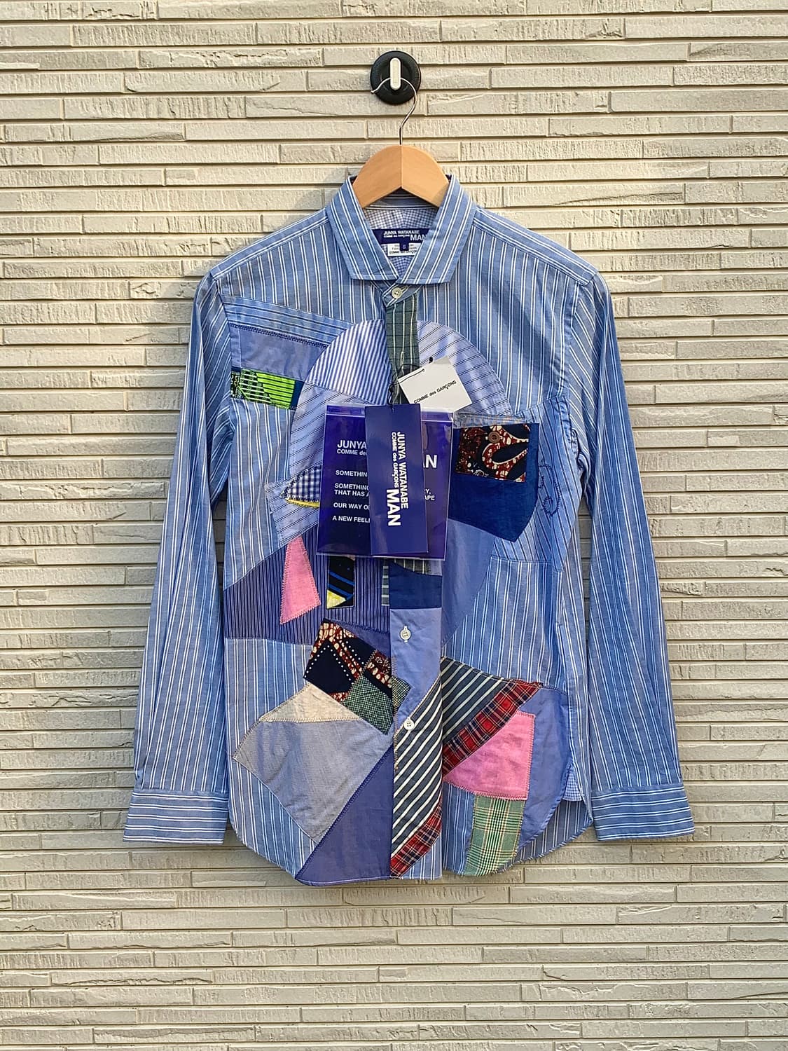 준야 와타나베 패치워크 셔츠 상품이미지2