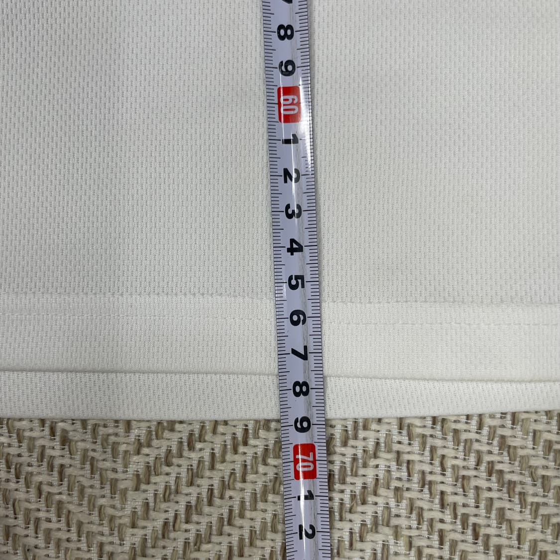 아이더 화이트 기능성 반팔티 L 상품이미지6