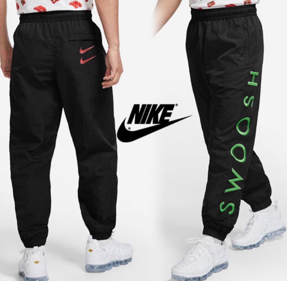나이키 더블 스우시 나일론 조거 트랙 팬츠 상품이미지2