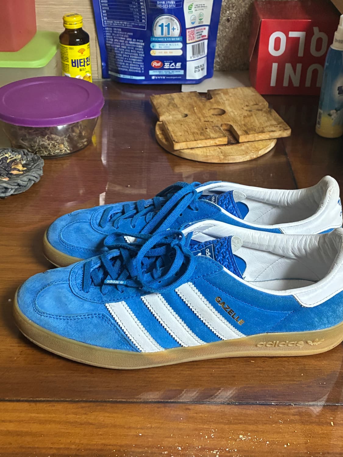 아디다스 가젤 인도어 블루 상품이미지1