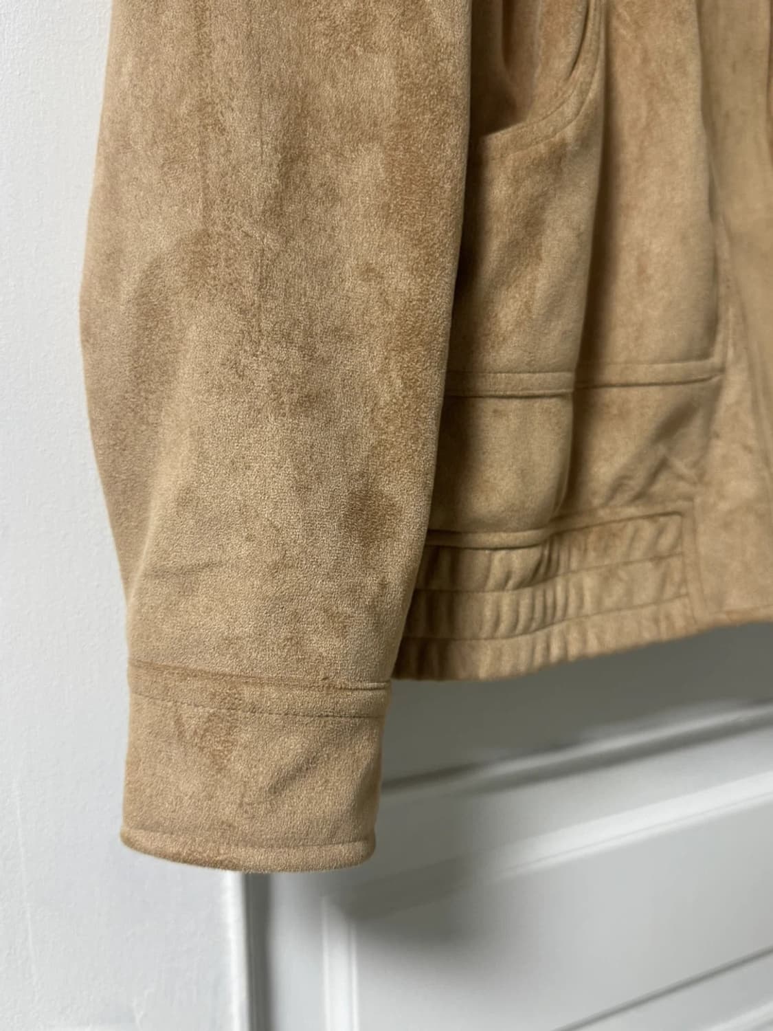 마리끌레르 스웨이드 점퍼 55 새상품 (179000원) 상품이미지7