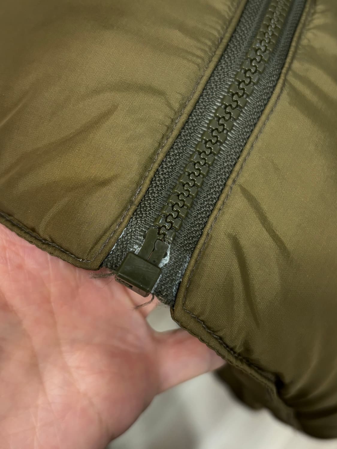 컨버스 빈티지 패딩 조끼 상품이미지3