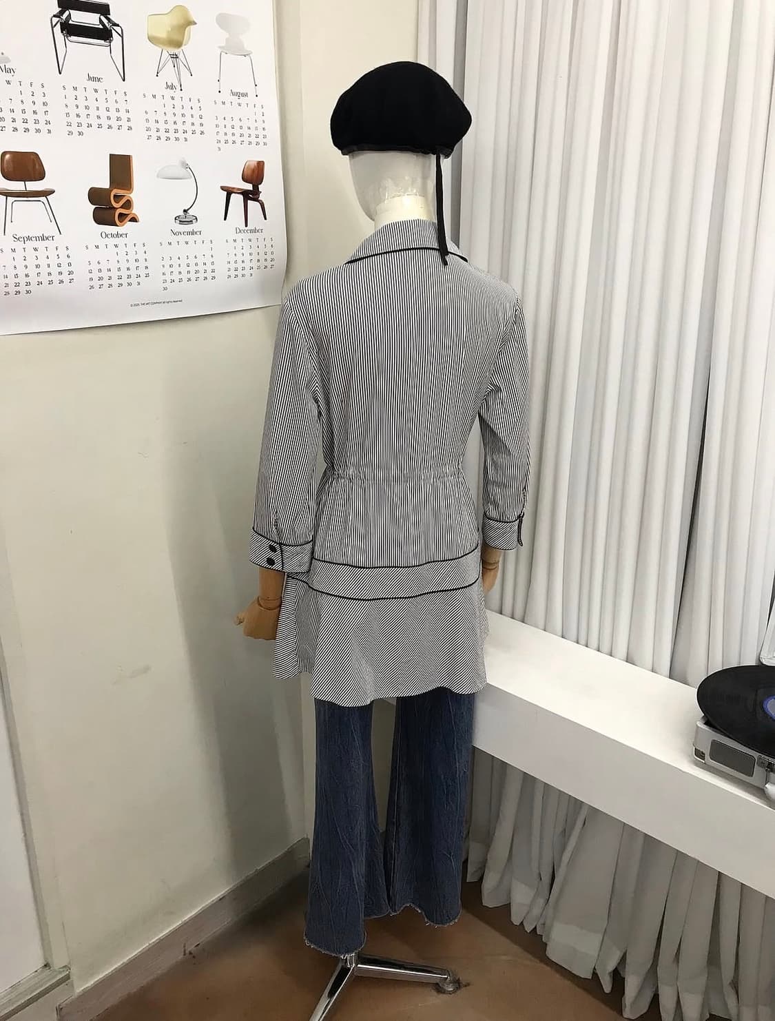 꾸레쥬 로고 코트 원피스 상품이미지8