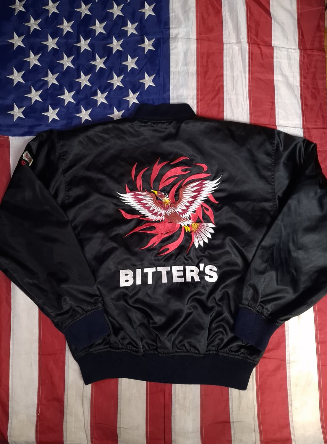 오리지날 일본판 산토리 비터스  BITTER'S 자수 스카잔 상품이미지1