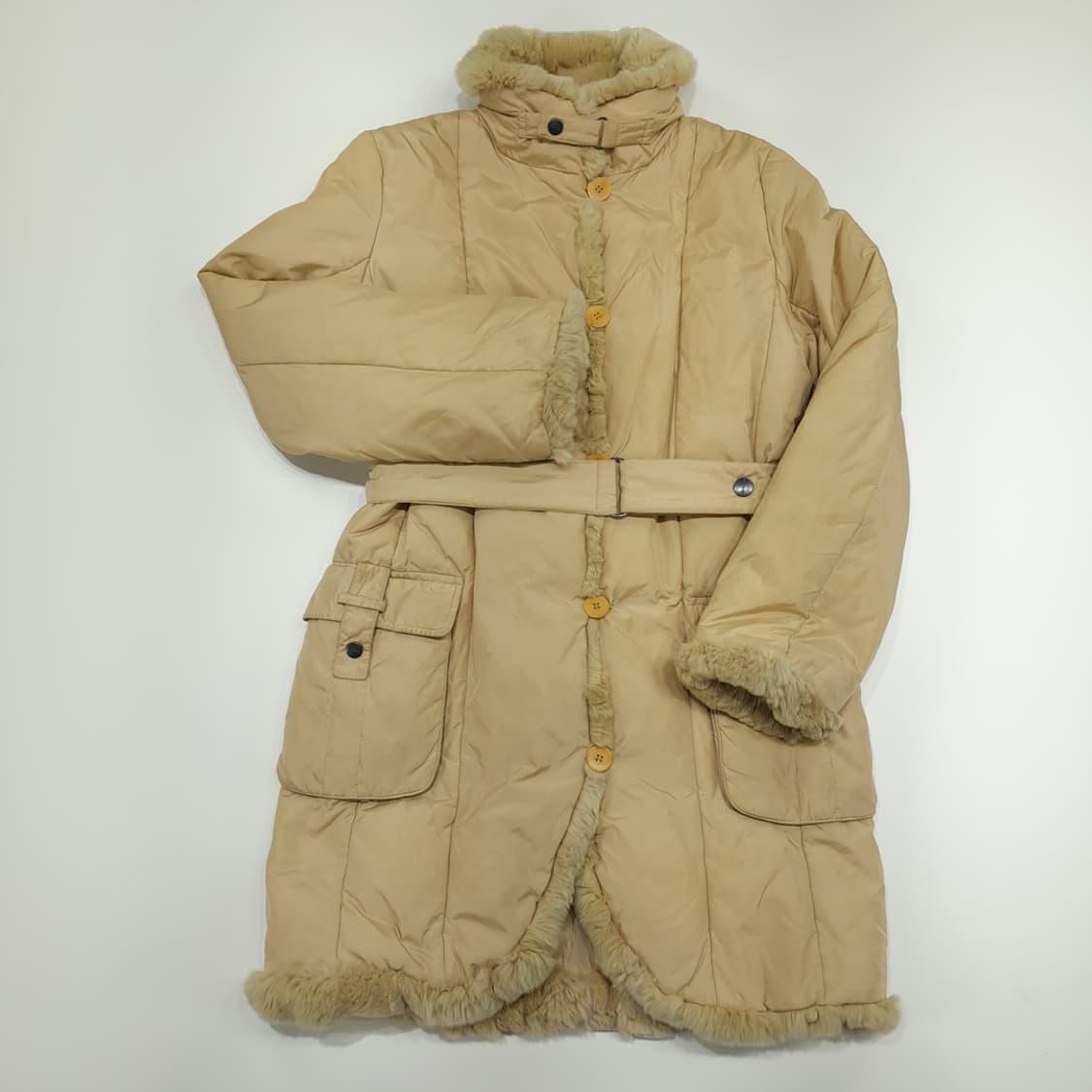 CN830W L 막스마라 렉스퍼 트리밍 다운 패딩 코트 상품이미지2